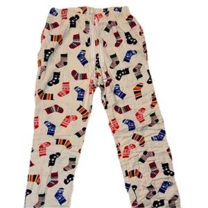 Sock Print Pajama Pants